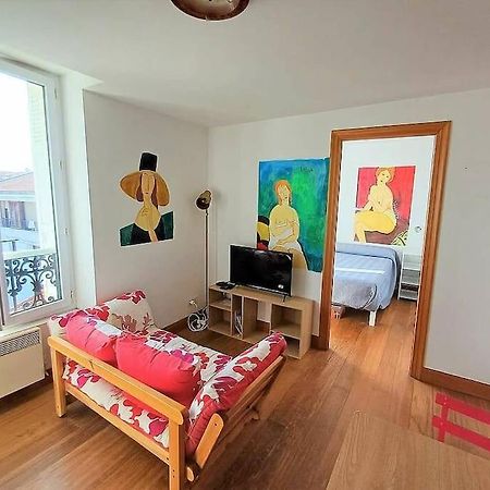 Bonito Estudio Reformado 1 Dormitorio 3 Personas Hendaye Exteriér fotografie